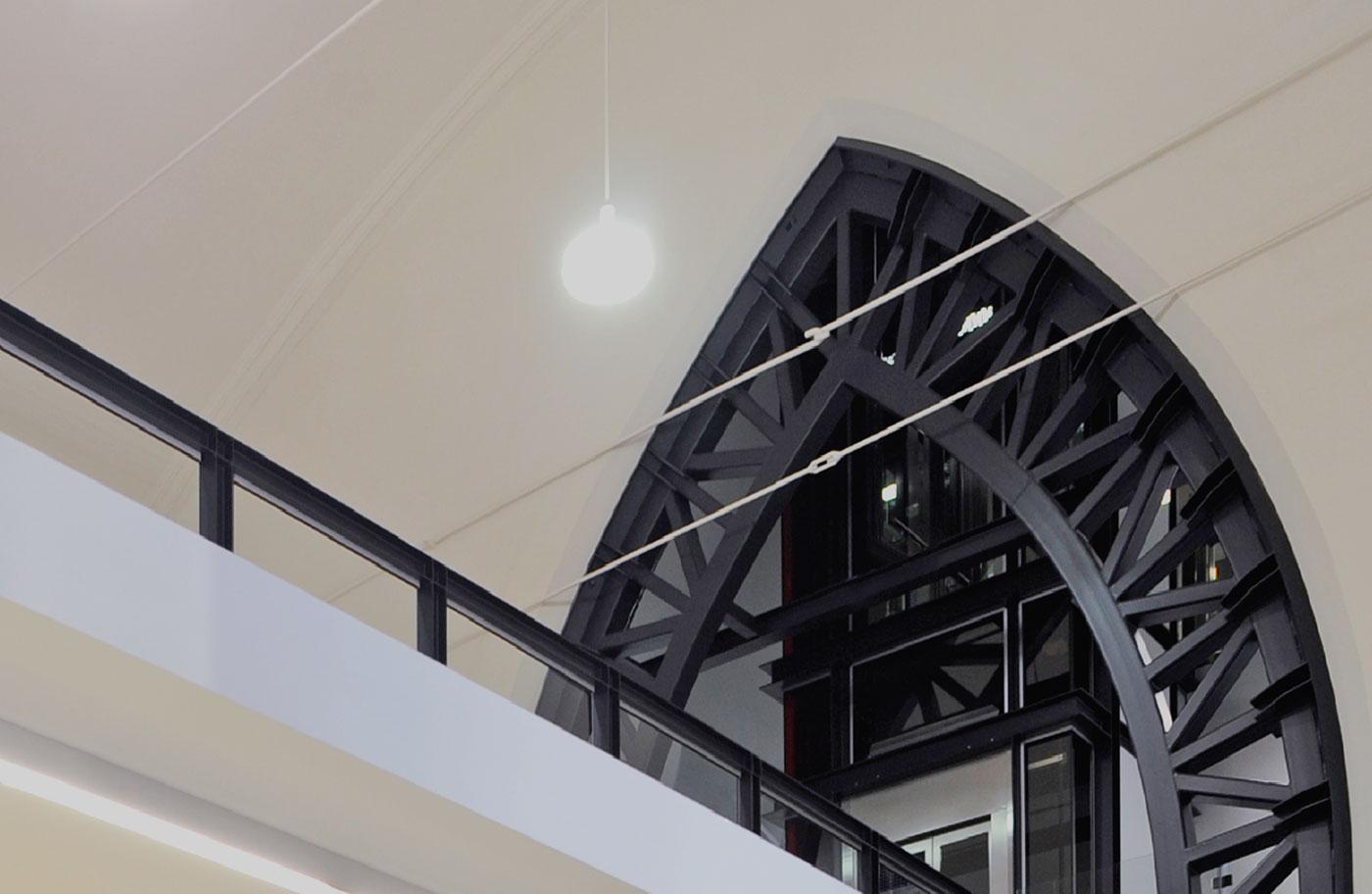 Building archway designed by Mossop