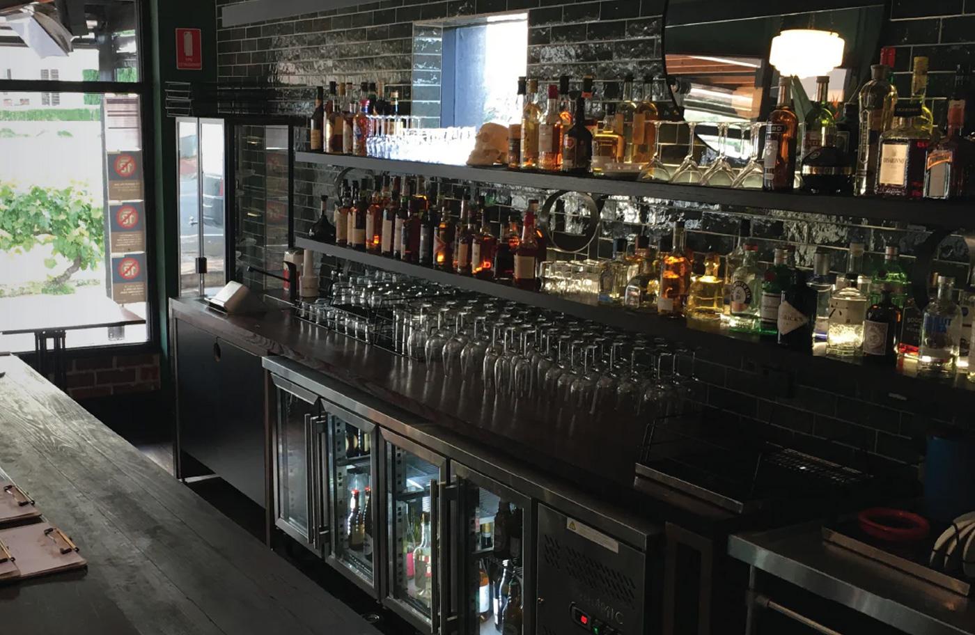 Bar full of spirits