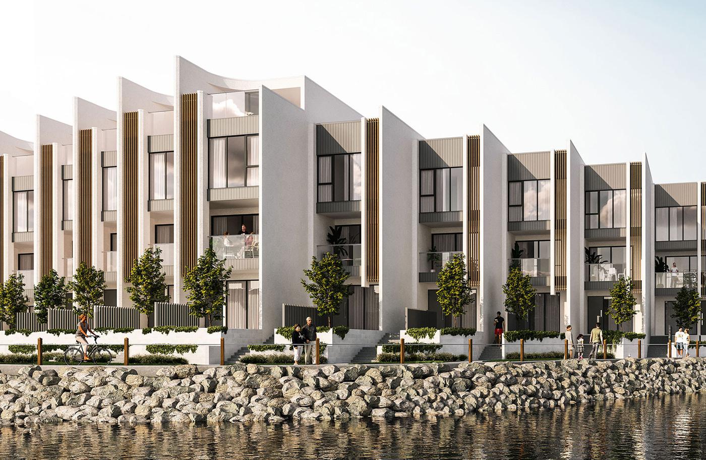 Visual of a housing project completed by Seapoint Wallaroo
